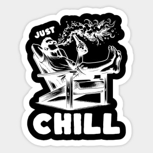 Just Chill Sticker